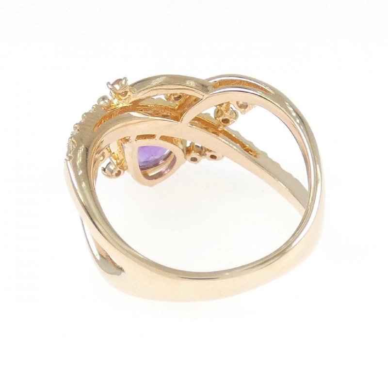 Nhẫn đá màu K18PG 668880