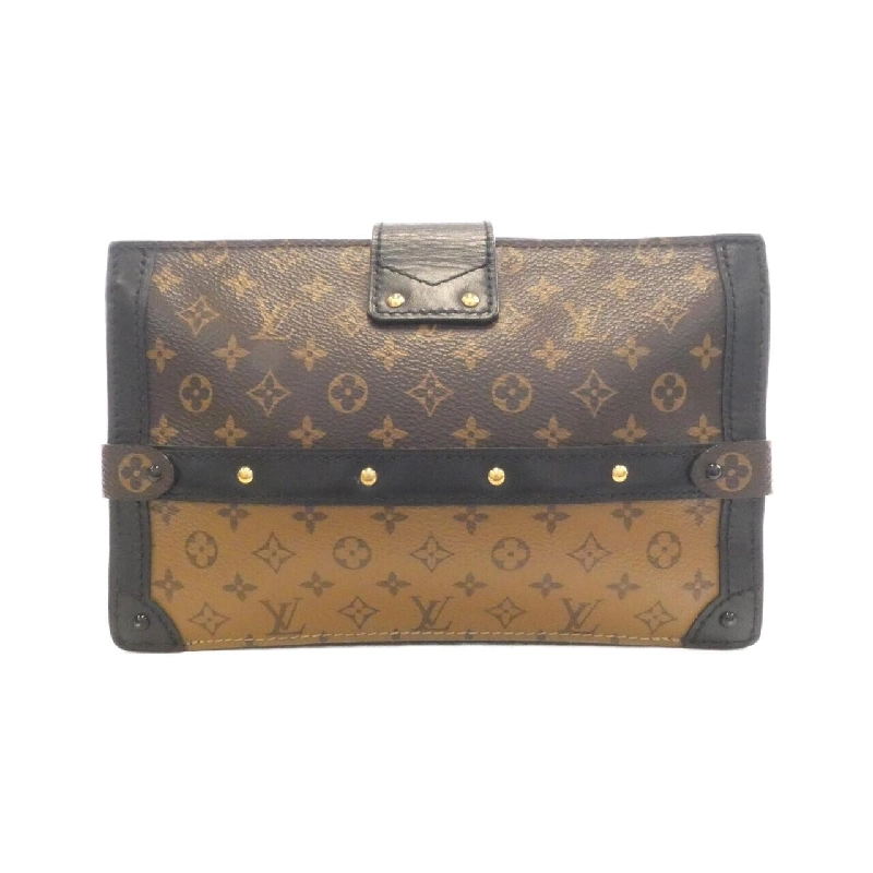 Túi xách vai Louis Vuitton Monogram Reverse Trunk Clutch M43596 610311