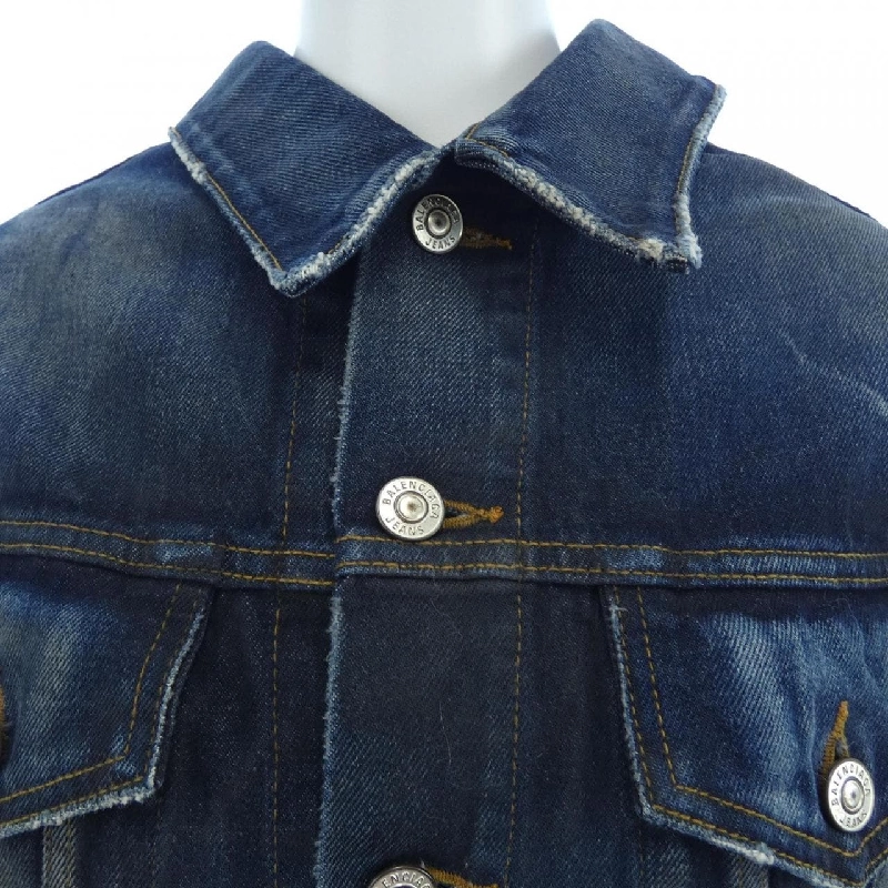 Balenciaga 697868 TDW14 Áo khoác denim - Hàng hiệu Authentic 821516