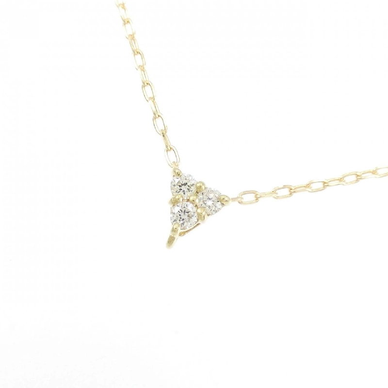 Dây chuyền kim cương K18YG 0.07CT - Hàng hiệu chính hãng 859461