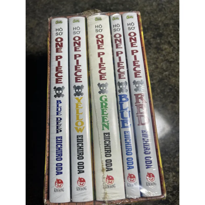 Box One Piece theasure data book 5 cuốn seal 706006