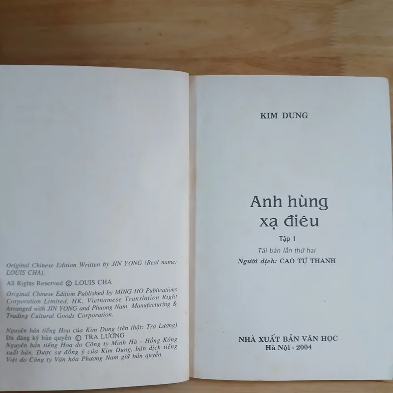 Anh Hùng Xạ Điêu (Bộ 8 Tập) - Kim Dung 698931