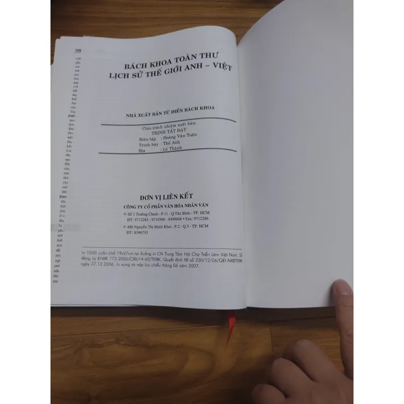 Sách: Bách khoa toàn thư lịch sử thế giới Anh Việt - TG: Nhiều tác giả 729177