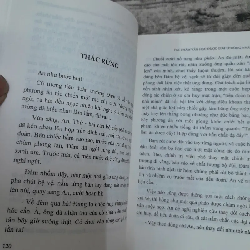 Tác phẩm Văn học đoạt GT Nhà Nước- NGUYỄN KHẮC TRƯỜNG. Thác rừng... 785974