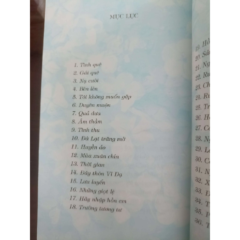 36 Bài Thơ - Hàn Mặc Tử (thơ - ca dao - tục ngữ) VAVO 1055504