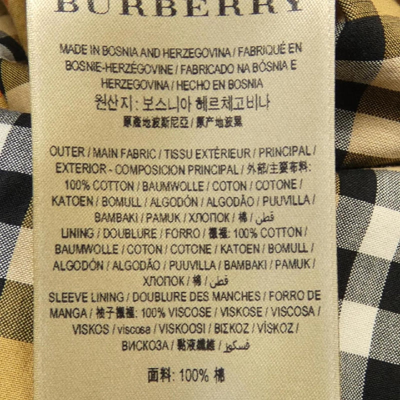 Burberry BURBERRY 80025201 Áo khoác trench 630658