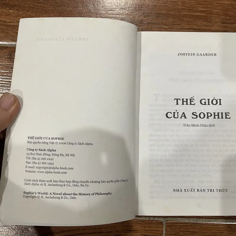 Thế giới của Sophie - Jostein Gaarder (8) 692739