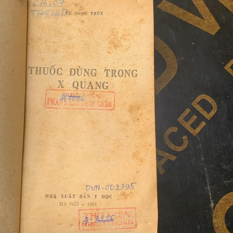Thuốc dùng trong X quang, Vũ Ngọc Thuý  598989