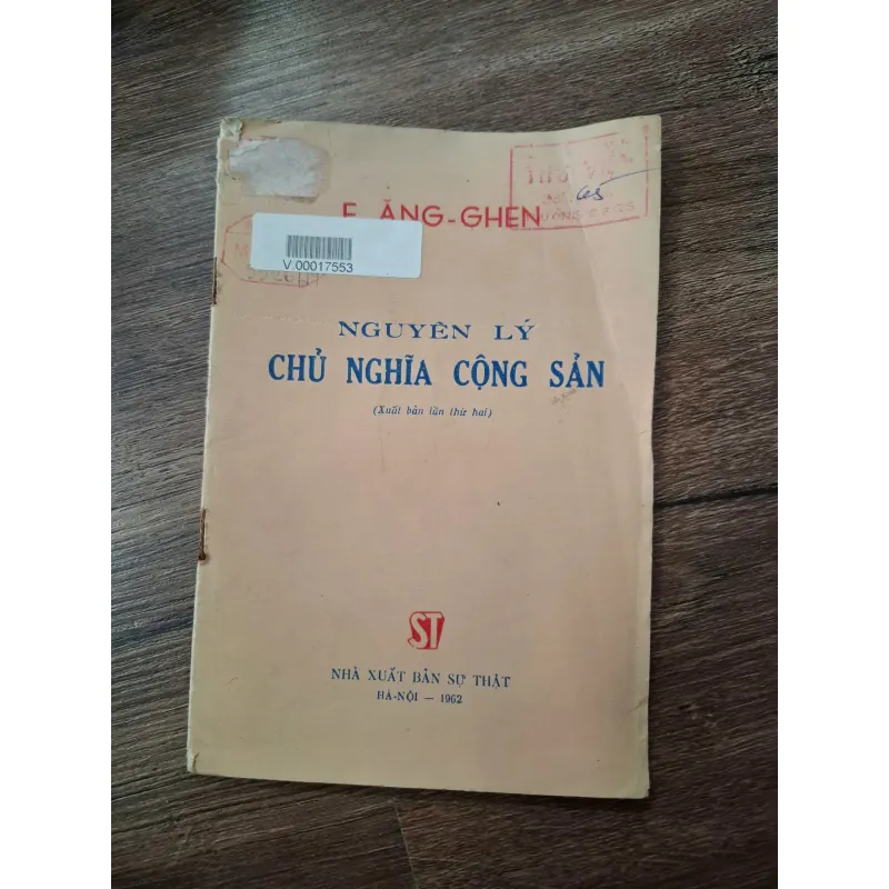 Nguyên Lý Chủ Nghĩa Cộng Sản - Ph. Ăng-ghen - Chính trị/Lý luận 709784