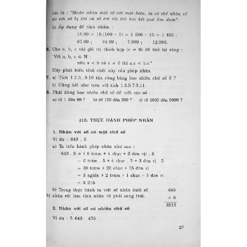 Toán lớp 6 (Tập 1) 13410