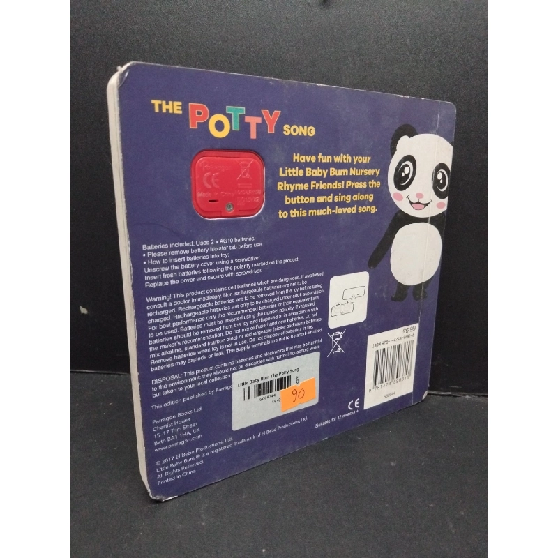 The potty song mới 80% ố bẩn HCM2809 NGOẠI VĂN 917244