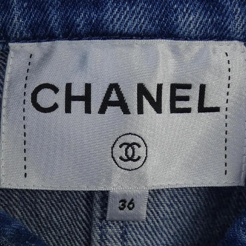 CHANEL P70204V61786 21P Áo khoác denim - Hàng hiệu Authentic 634142