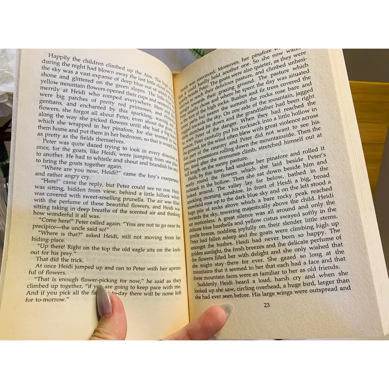 Sách Tiếng Anh - 🌼 Heidi – Johanna Spyri 🏔️ 731106
