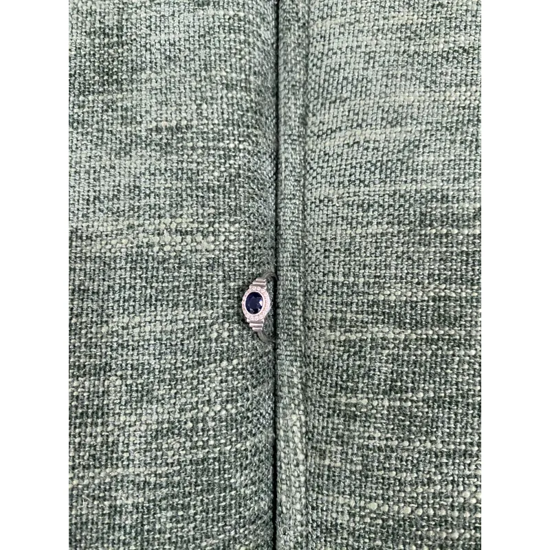 Nhẫn bac đính đá Saphire xanh hero 976626