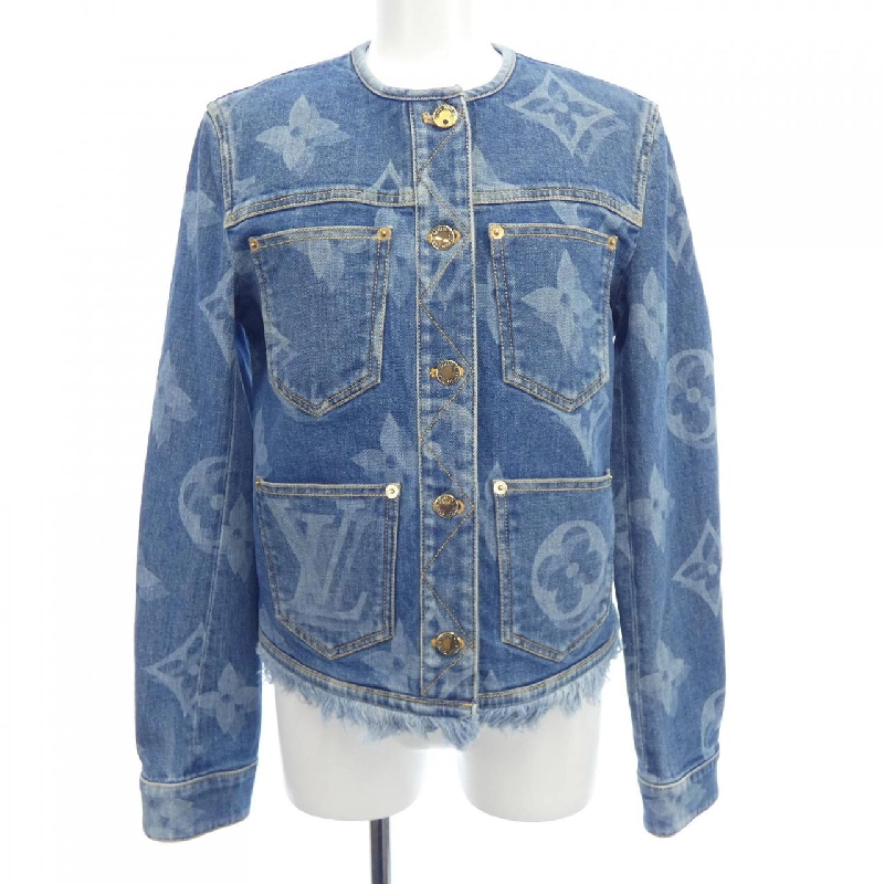 【Mã giảm giá】Áo khoác denim LOUIS VUITTON 641873