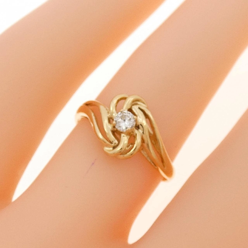 Nhẫn kim cương 750YG 671920