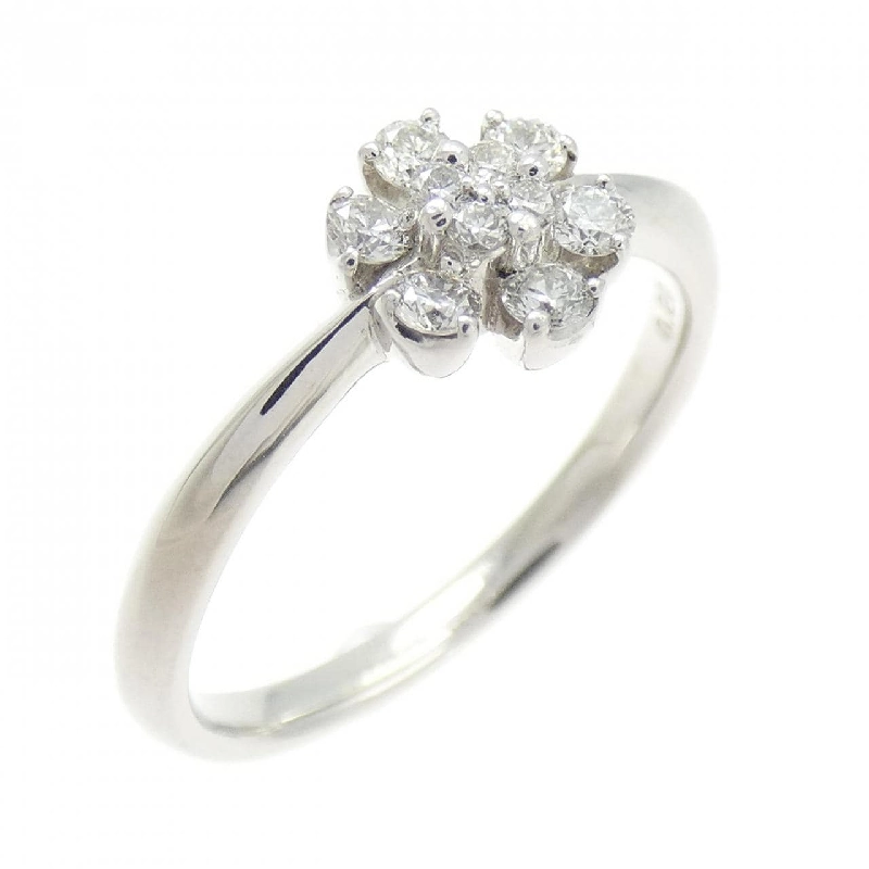 Nhẫn kim cương hoa PT900 0.20CT 666809