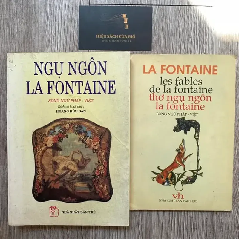 Ngụ ngôn La Fontaine (song ngữ Pháp Việt) 2 quyển 784478
