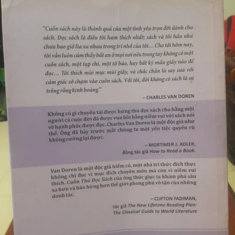Charles Van Doren - THÚ ĐỌC SÁCH 1029634