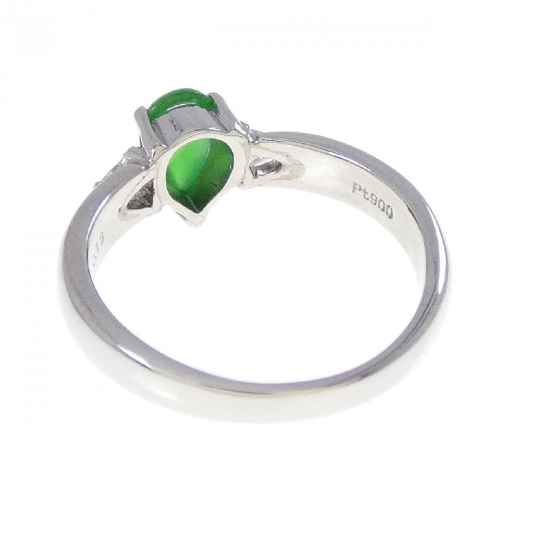 Nhẫn Ngọc Bích PT900 0.58CT - Hàng hiệu Chính hãng 852534