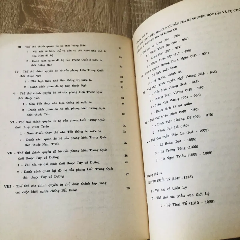 THẾ THỨ CÁC TRIỀU VUA VIỆT NAM  1029165