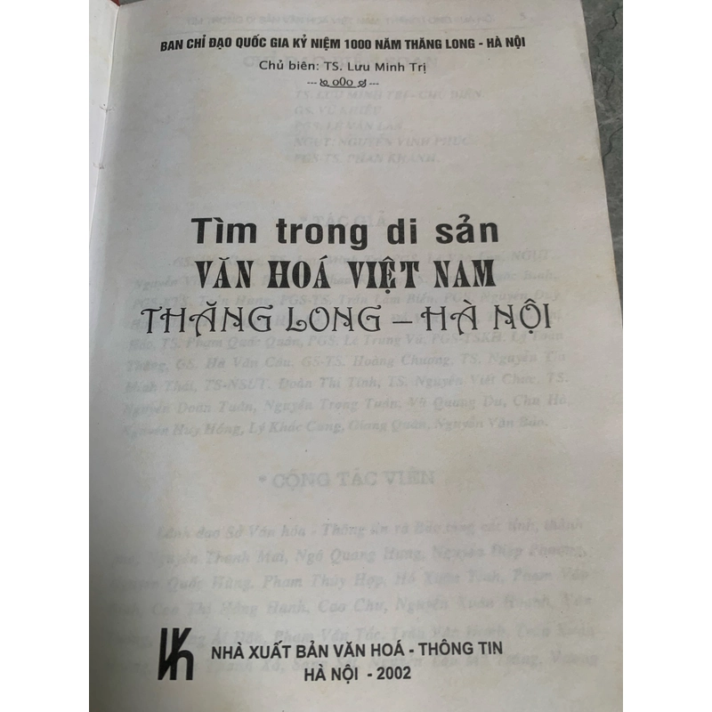 Tìm trong di sản văn hóa Việt Nam Thăng Long - Hà Nội  273994