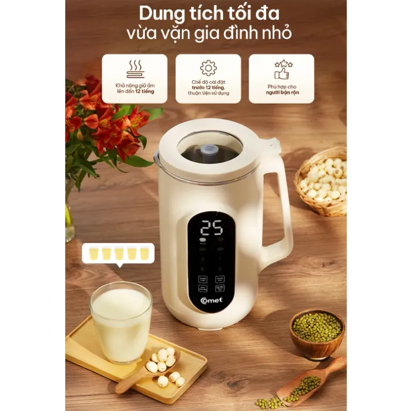 Máy làm sữa hạt Comet CM9216 745132