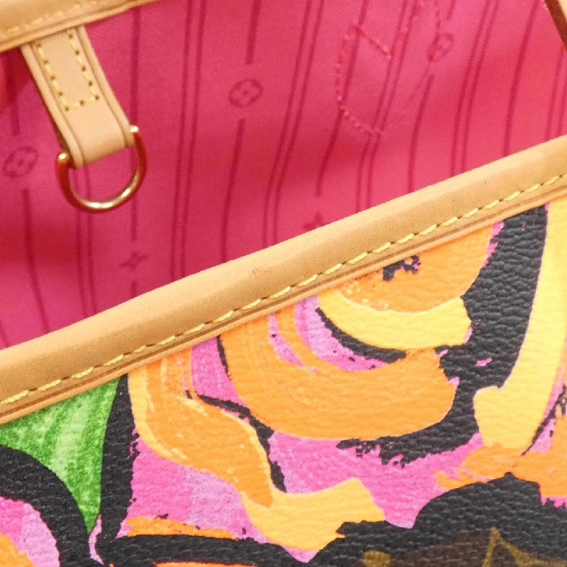 Túi xách Louis Vuitton Monogram Rose (Stephen Sprouse) Neverfull MM M48613 608908