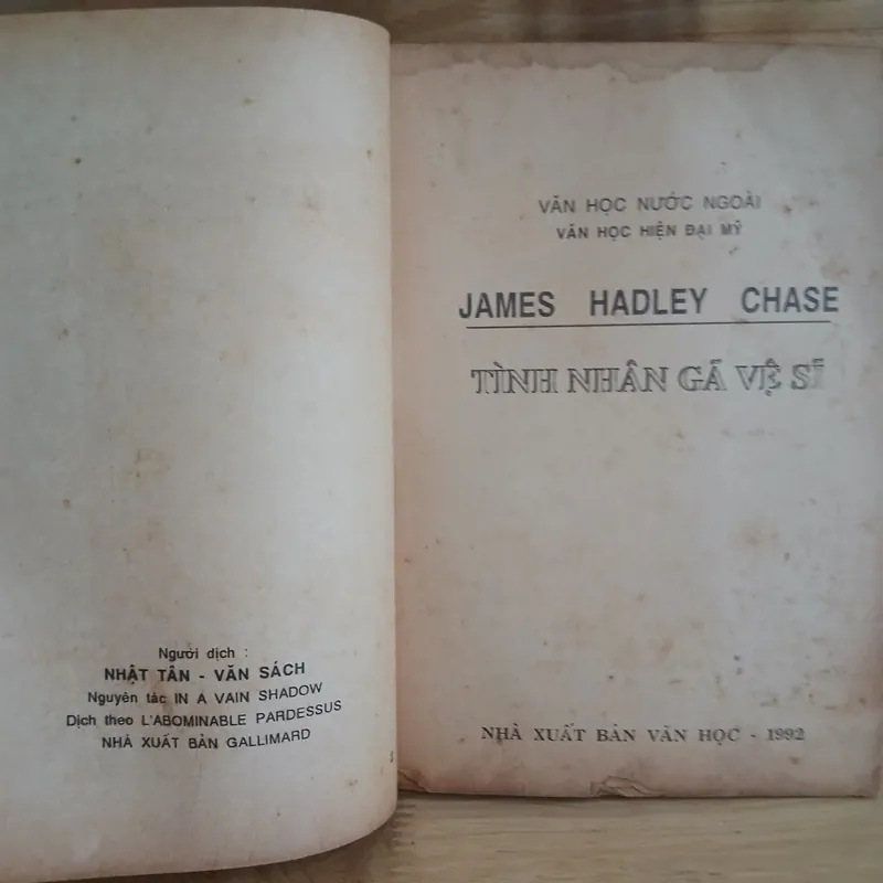 Tiểu Thuyết Trinh Thám - Tình Nhân Gã Vệ Sĩ (James Hadley Chase) 593817