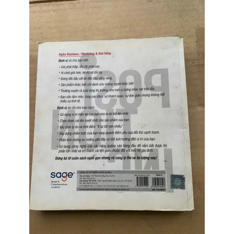 Định vị cuộc chiến giành tâm lý khách hàng 966585