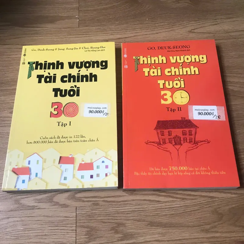 Thịnh vượng tài chính tuổi 30 - Go Deuk Seong (2 cuốn) 762097