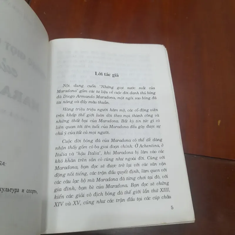 GOR GORANSKI - Những giọt nước mắt của MARADONA 730416