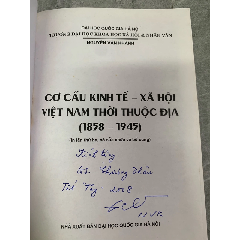 Cơ cấu kinh tế xã hội Việt Nam thời thuộc địa (1858 - 1945) 275529