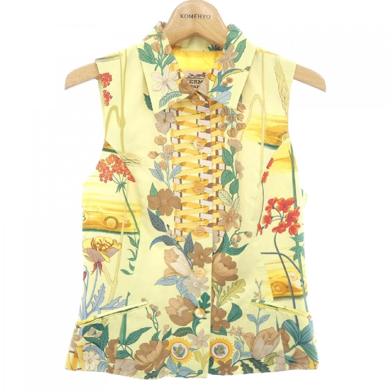 【Mã giảm giá】【Cổ điển】Áo gile HERMES 643385