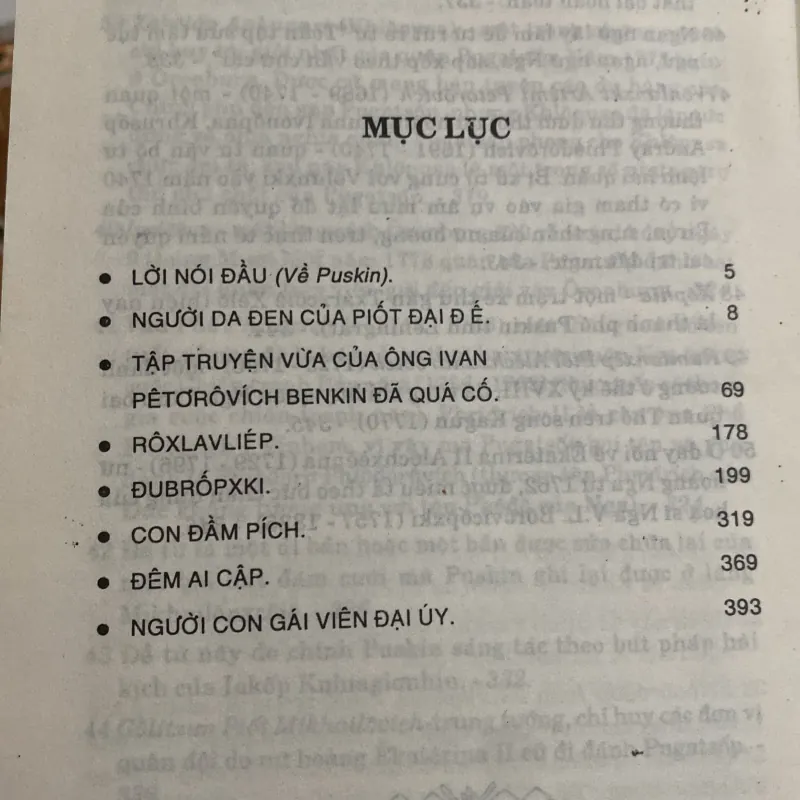 TRUYỆN NGẮN PUSKIN  1032537