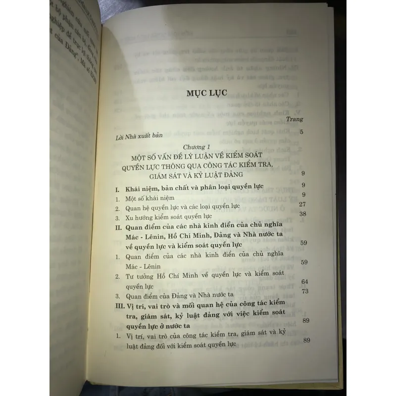 Kiểm soát quyền lực ở nước ta qua công tác kiểm tra, giám sát và kỷ luật Đảng  600392