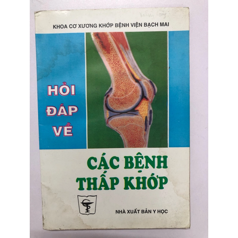 HỎI ĐÁP VỀ CÁC BỆNH THẤP KHỚP - 118 TRANG, NXB: 1997 296134