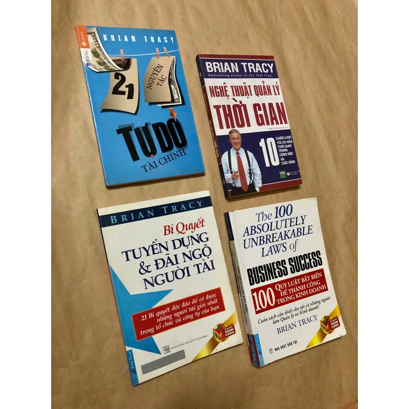 4 cuốn sách của Brian Tracy chính hãng 306330