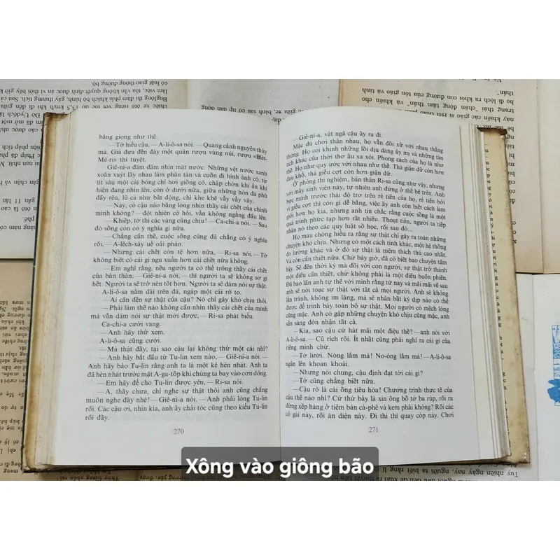 Tiểu thuyết XÔNG VÀO GIÔNG BÃO - Daniil Granin 703935