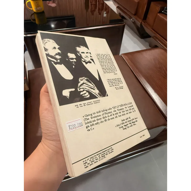 Vật Lý Tiến Hóa Luận – Albert Einstein & Leopold Infeld (Sách hiếm)-K2 991742