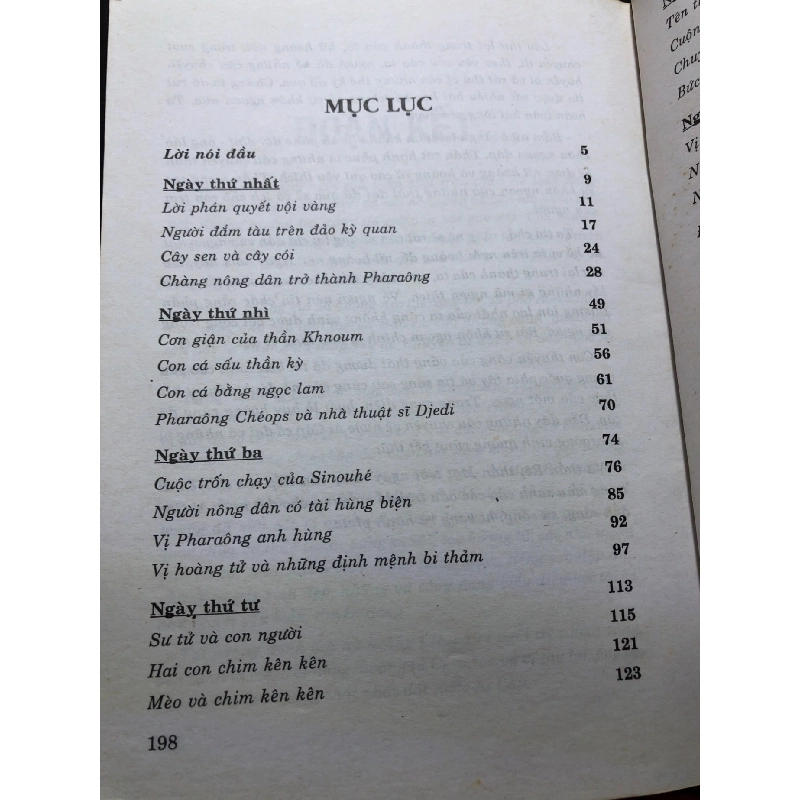 Truyền thuyết và truyện thần kỳ về các Pharaông 2002 mới 80% bẩn nhẹ HPB3007 VĂN HỌC 916165