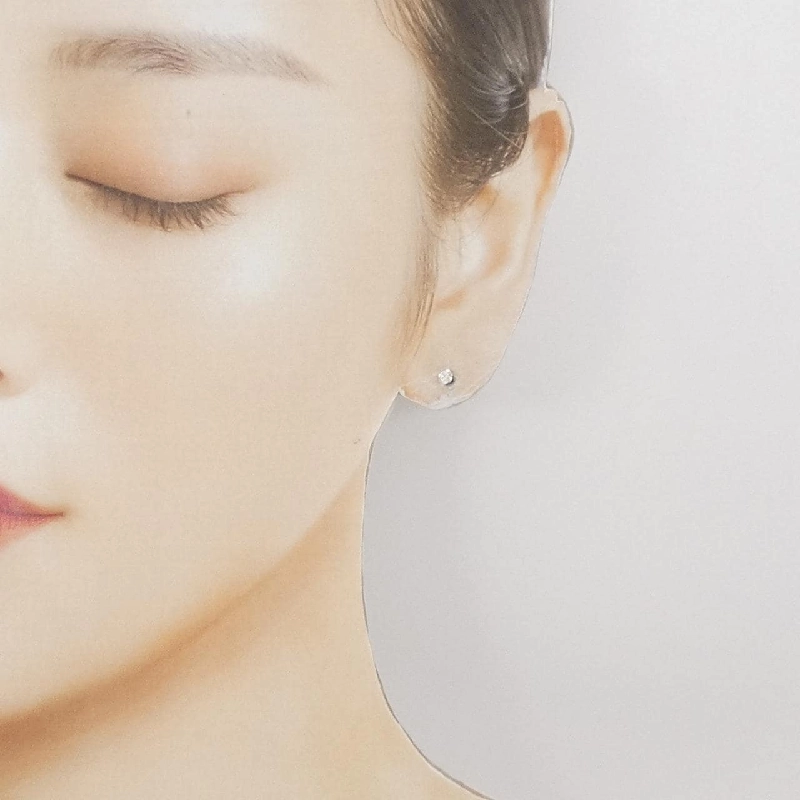 K18YG Bông tai Cubic - Hàng hiệu Chính hãng 863031