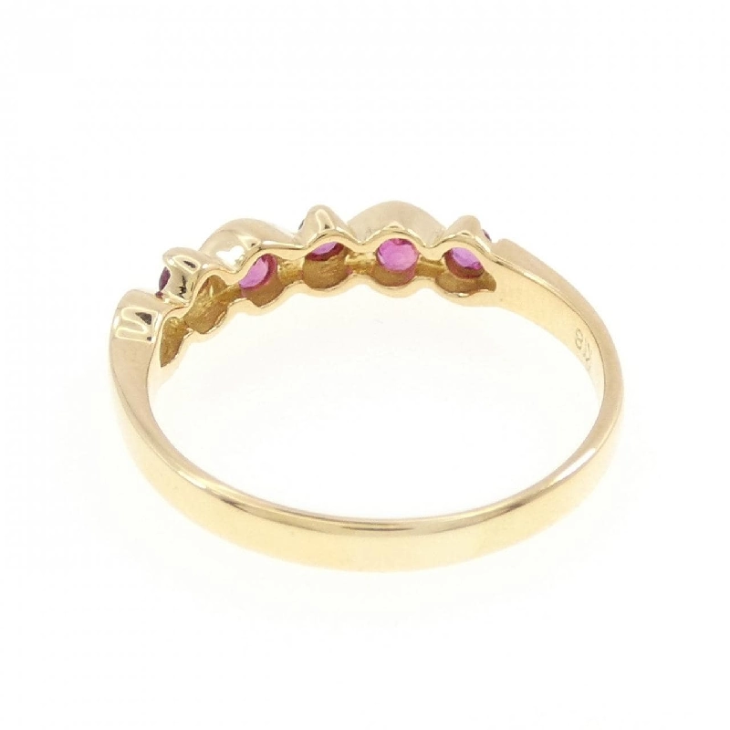 Nhẫn ruby K18YG 0.26CT 672119