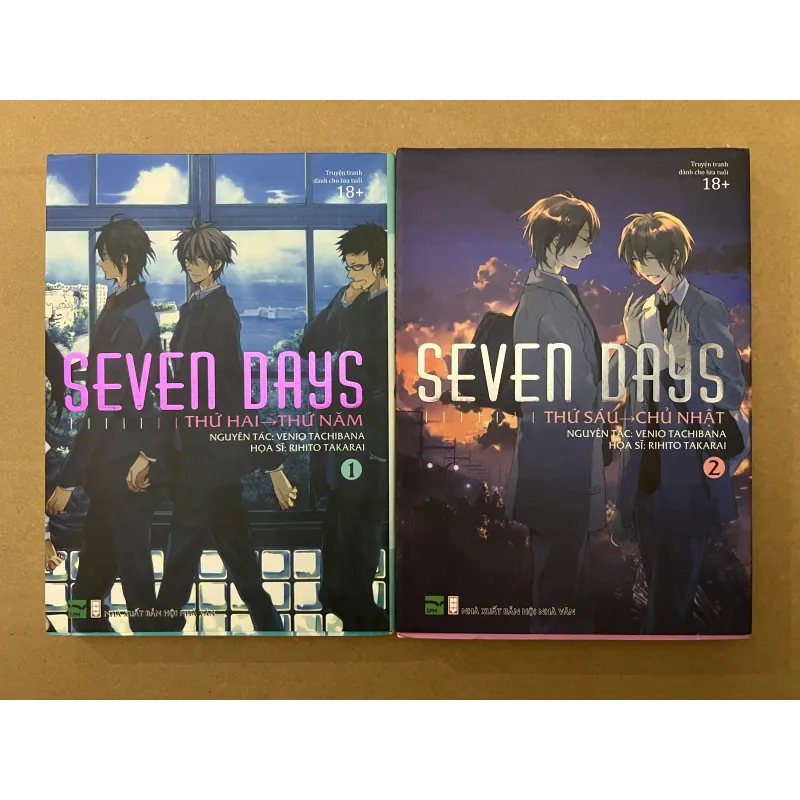Seven Days (Combo tập 1 và 2 kèm box) 1002812
