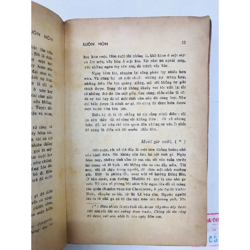 BUỒN NÔN - JEAN PAUL SARTRE 53411