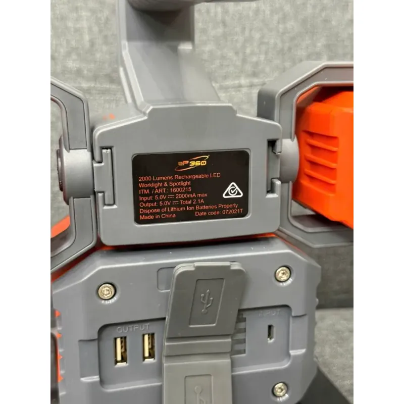 đèn led 2000 Lumens Rechargeable ep360 958321