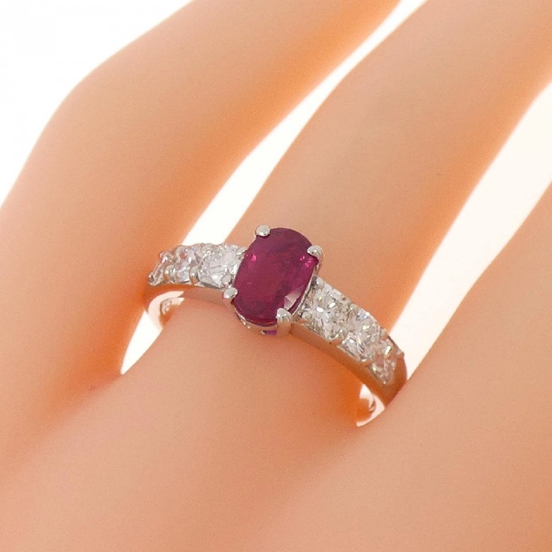 Nhẫn ruby PT900 1.02CT 667534