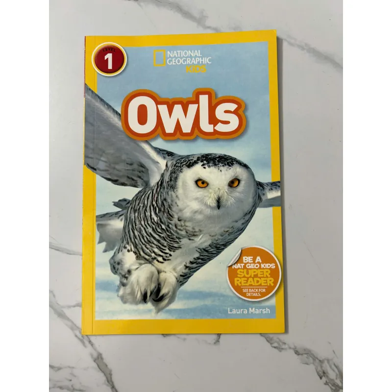 Owls – Laura Marsh (Level 1: Starting to Read) 1021445