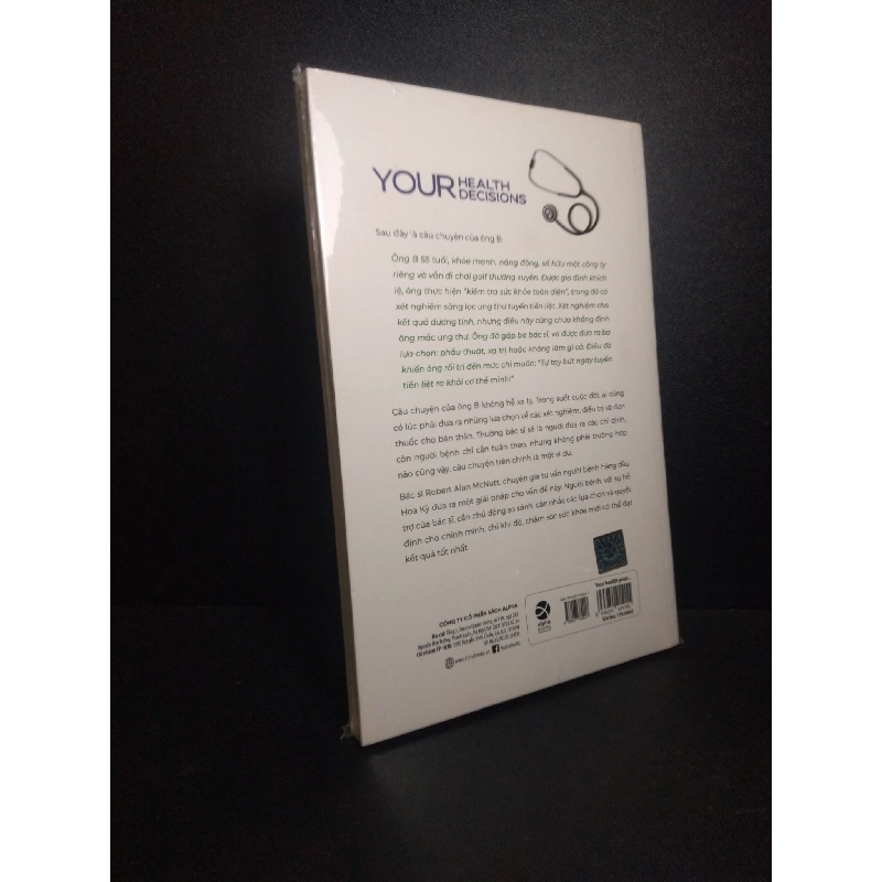 Hợp tác cùng Bác sĩ để trở thành người bệnh thông thái Robert Alan McNutt mới 100% nguyên seal HCM1810 922663