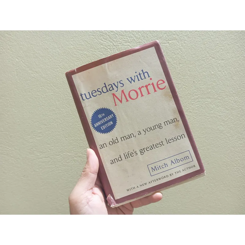 Tuesday with morrie bìa cứng, sách ngoại văn tiếng Anh english book  716993